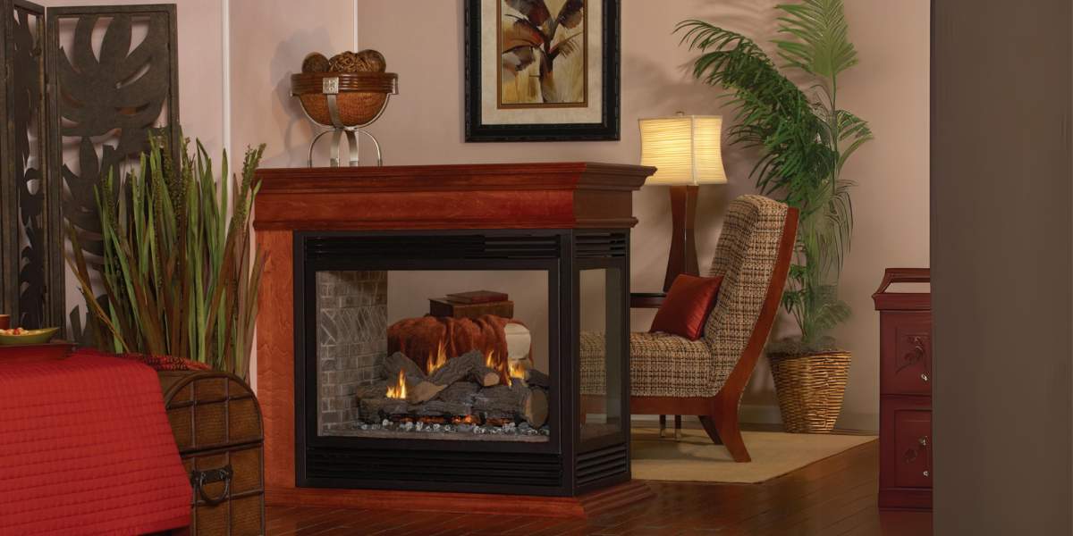 Empire 24" Elite Radiant Vented Burner with Gas Logs Sets
