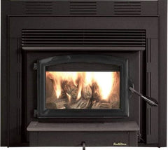 Buck Stove 38" Model 74ZC Zero Clearance Non-Catalytic Wood Burning Stove with Door and Blower