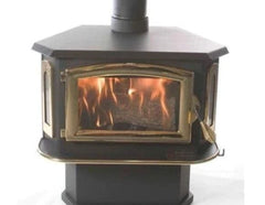 Buck Stove 24" Model 81 Non-Catalytic Wood Burning Stove with Door, Ash Pan and Blower