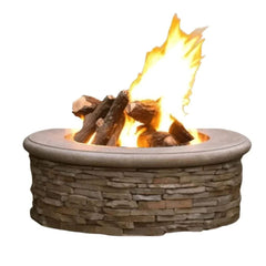 American Fyre Designs 39" Contractor's Model Outdoor Round Gas Fire Pit