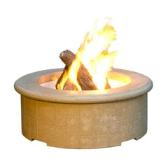 American Fyre Designs 39" El Dorado Outdoor Round Gas Fire Pit