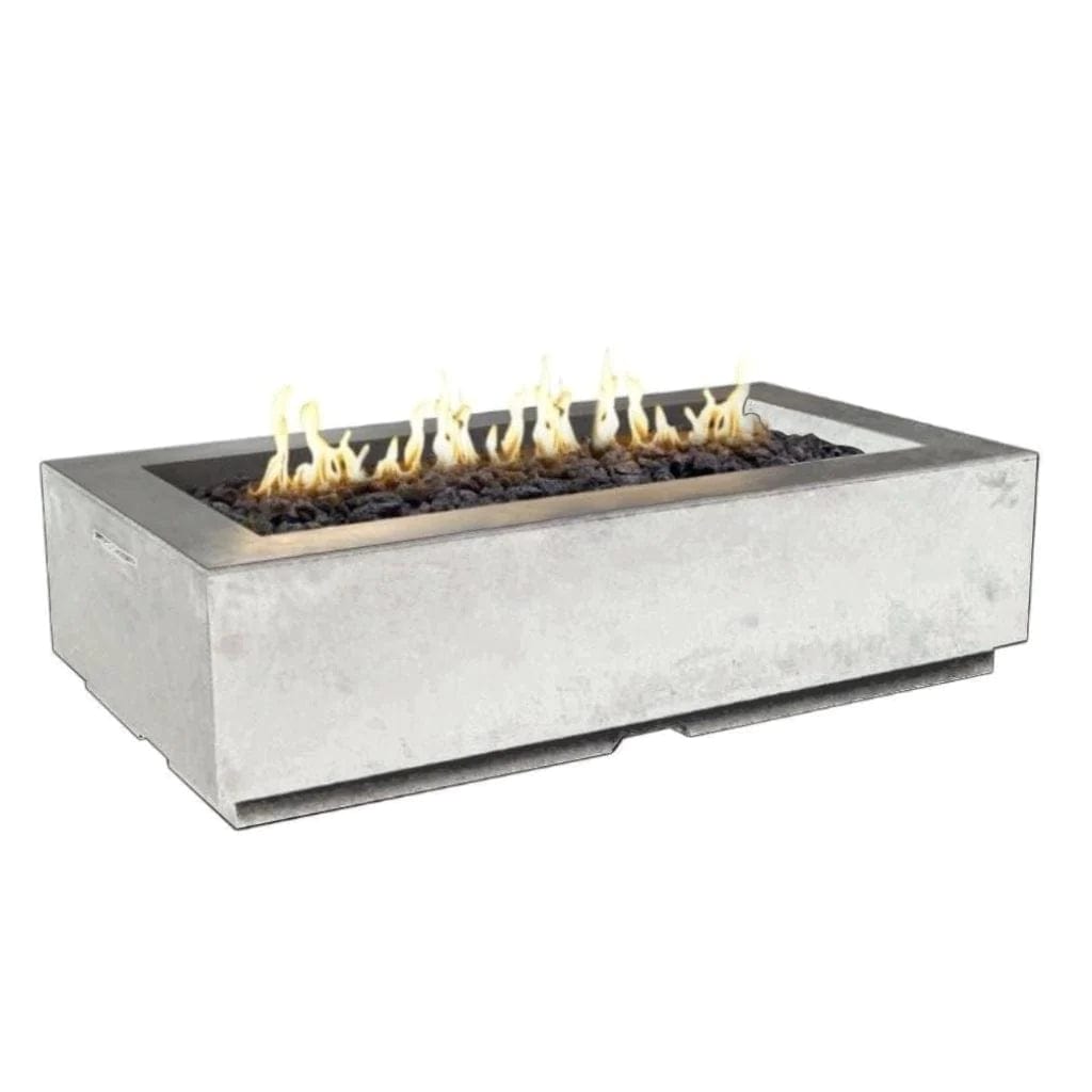 American Fyre Designs 56" Louvre Rectangular Gas Fire Pit – Royal Fire Pits
