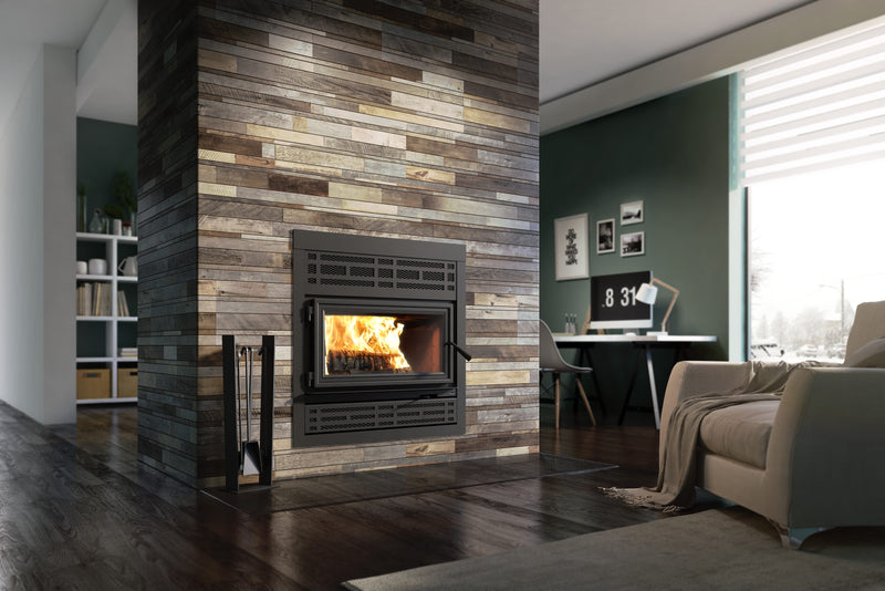 Valcourt FP10RS Lafayette IIS Square High Efficientcy Wood Burning Fireplace