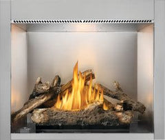 Napoleon RSS42 Riverside Clean Face Stainless Steel Outdoor Gas Fireplace, 42-Inch