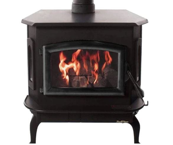 Buck Stove 24" Model 81 Non-Catalytic Wood Burning Stove with Door, Ash Pan and Blower