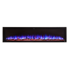 Touchstone 80050 80-Inch Sideline Elite Smart WiFi-Enabled Electric Fireplace (Alexa/Google Compatible)