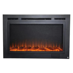 Touchstone 80048 40-Inch Forte Steel Mesh Screen Non Reflective Recessed Electric Fireplace
