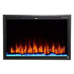 Touchstone 80052 40-Inch Sideline Elite Smart Forte Recessed Smart Electric Fireplace