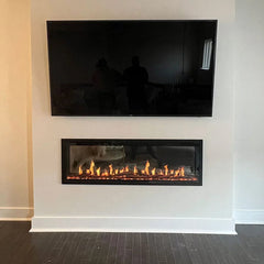 Modern Flames OR100-SLIM-V2 100" Orion Slim V2 Linear LCD Heliovision ElectriFireplace