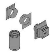 Empire 4"x6-5/8" Rear Horizontal Flex Vent Kit for 5-7 Inch Walls - DVVK4RP