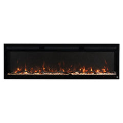 Touchstone 80056 65-Inch The Sideline Fury Slim-Depth Recessed Smart Electric Fireplace