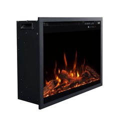 Touchstone 80070 24-Inch Fireplug Pro Smart Electric Fireplace Insert with Fire Crackle Sound
