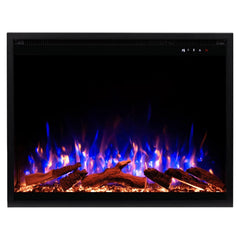 Touchstone 80071 29-Inch Fireplug Pro Smart Electric Fireplace Insert with Fire Crackle Sound
