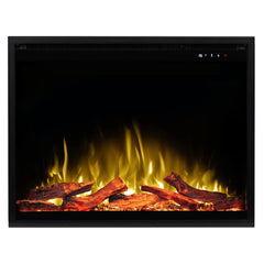 Touchstone 80075 38-Inch Fireplug Pro Smart Electric Fireplace Insert with Fire Crackle Sound