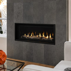 Superior 48-Inch DRL4048 Linear Electronic Ignition Direct Vent Gas Fireplace with Crushed Glass Media
