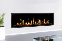 Modern Flames OR100-SLIM-V2 100" Orion Slim V2 Linear LCD Heliovision ElectriFireplace