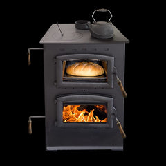 Buck Stove Homesteader 27-Inch Wood Burning Cook Stove and Baking Oven