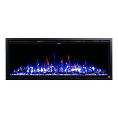 Touchstone 80069 50-Inch  Sideline Elite Smart WiFi-Enabled Electric Fireplace w/Alexa Built-in