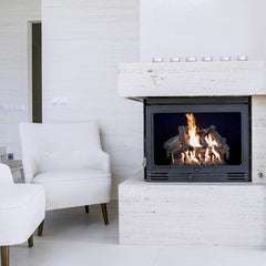 Empire 30" Sand Pan Vented Burner with Gas Log Sets