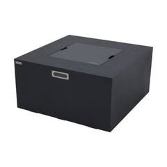 Elementi Plus OFG310 43-Inch Rocky Concrete Fire Table with Hidden Propane Tank