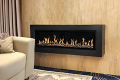 Modern Flames OR-SLIM Orion Slim Heliovision Fireplace w/ Free Taller Flames Upgrade