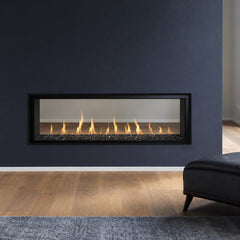 Superior 48-Inch DRL4048 Linear Electronic Ignition Direct Vent Gas Fireplace with Crushed Glass Media