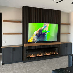Touchstone 80062 84-Inch The Sideline Elite Pro Smart Electric Fireplace