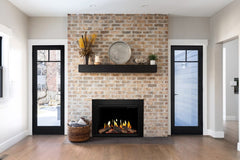 Modern Flames OR42-TRAD-V2 42" Orion Traditional V2 LCD Heliovision Built in Electric Fireplace