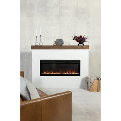 Touchstone 80055 57-Inch The Sideline Fury Slim-Depth Recessed Smart Electric Fireplace