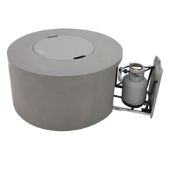 Elementi Plus OFG311 43-Inch Pacaya Concrete Fire Table with Hidden Propane Tank