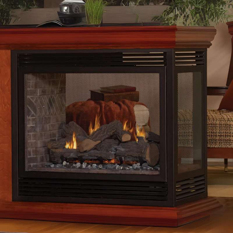 Empire 24" Elite Radiant Vented Burner with Gas Logs Sets