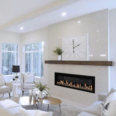 Modern Flames OR100-SLIM-V2 100" Orion Slim V2 Linear LCD Heliovision ElectriFireplace