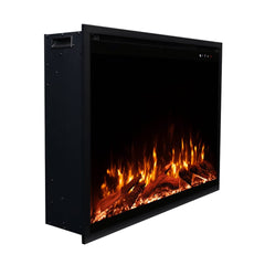 Touchstone 80071 29-Inch Fireplug Pro Smart Electric Fireplace Insert with Fire Crackle Sound