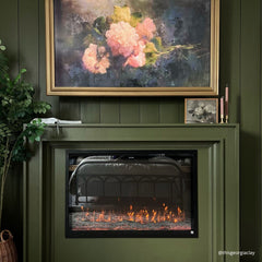 Touchstone 80052 40-Inch Sideline Elite Smart Forte Recessed Smart Electric Fireplace