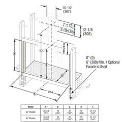 Superior 45-Inch DRL3545 Linear Electronic Ignition Direct Vent Gas Fireplace with Remote and Crushed Glass Media