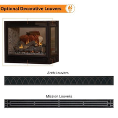 Empire 24" Elite Radiant Vented Burner with Gas Logs Sets