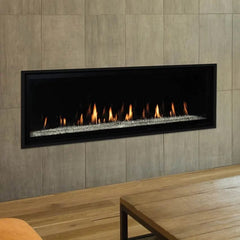 Superior 48-Inch DRL6048 Linear Electronic Ignition Direct Vent Gas Fireplace with Remote and Crushed Glass Media