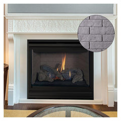Superior 40-Inch DRT2040 Traditional Direct Vent Gas Fireplace with Aged Oak Log Set