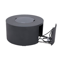 Elementi Plus OFG311 43-Inch Pacaya Concrete Fire Table with Hidden Propane Tank