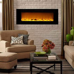 Touchstone 80011 60-Inch The Sideline Recessed Electric Fireplace