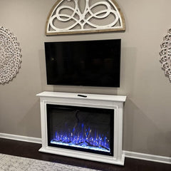 Touchstone 80052 40-Inch Sideline Elite Smart Forte Recessed Smart Electric Fireplace