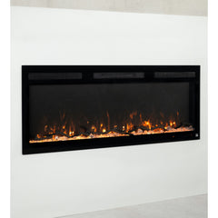 Touchstone 80056 65-Inch The Sideline Fury Slim-Depth Recessed Smart Electric Fireplace