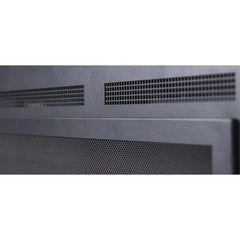 Touchstone 80047 60-Inch The Sideline Steel Mesh Screen Non Reflective Recessed Electric Fireplace