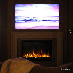 Touchstone 80052 40-Inch Sideline Elite Smart Forte Recessed Smart Electric Fireplace