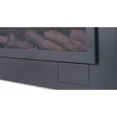 Touchstone 80047 60-Inch The Sideline Steel Mesh Screen Non Reflective Recessed Electric Fireplace