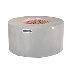 Elementi Plus OFG311 43-Inch Pacaya Concrete Fire Table with Hidden Propane Tank