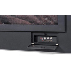 Touchstone 80047 60-Inch The Sideline Steel Mesh Screen Non Reflective Recessed Electric Fireplace