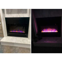 Touchstone 80014 36-Inch The Sideline Recessed Electric Fireplace