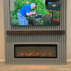 Touchstone 80058 60-Inch The Sideline Elite Pro Smart Electric Fireplace