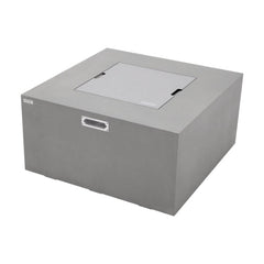 Elementi Plus OFG310 43-Inch Rocky Concrete Fire Table with Hidden Propane Tank